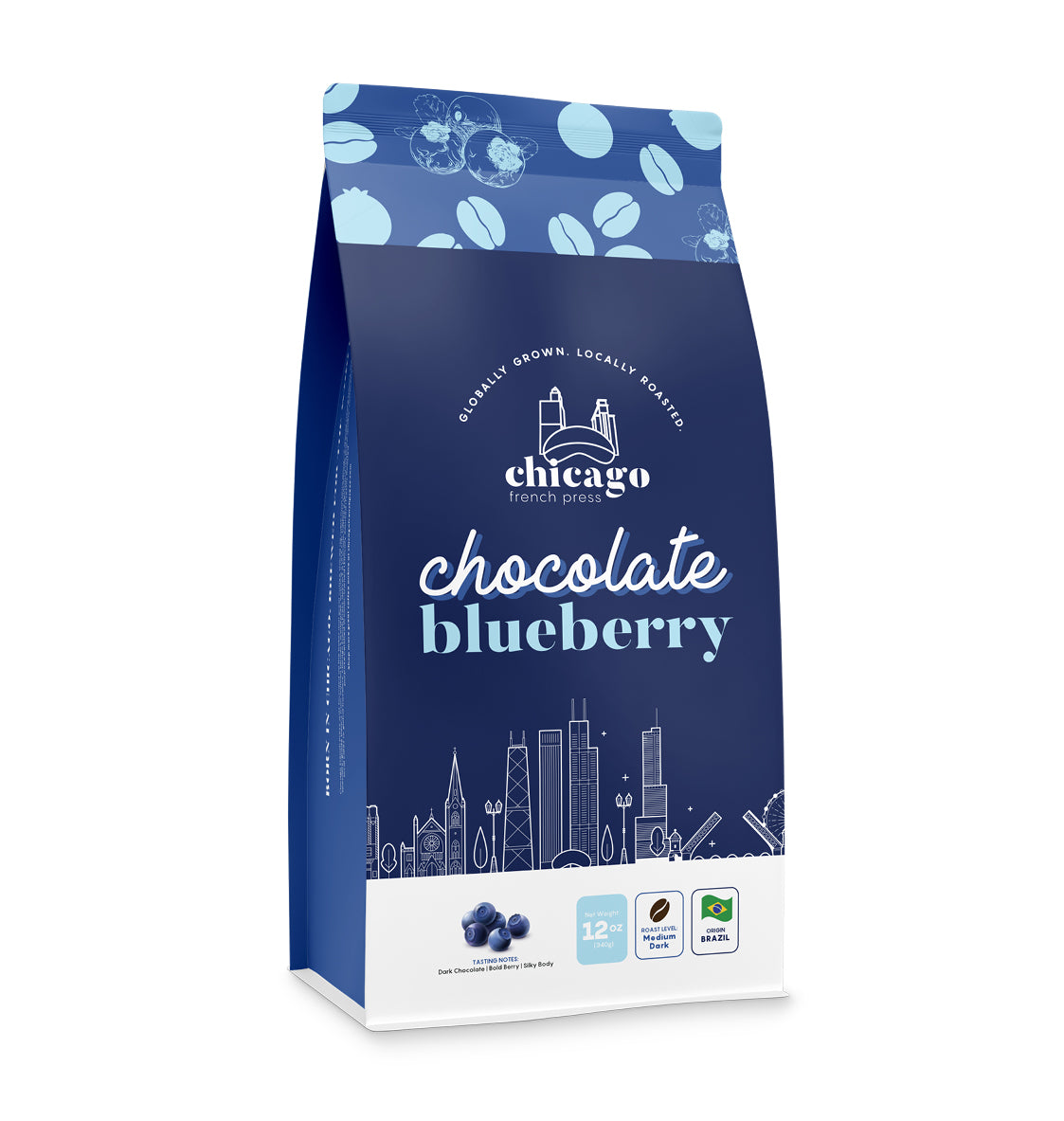 Chocolate Blueberry – Chicago French Press