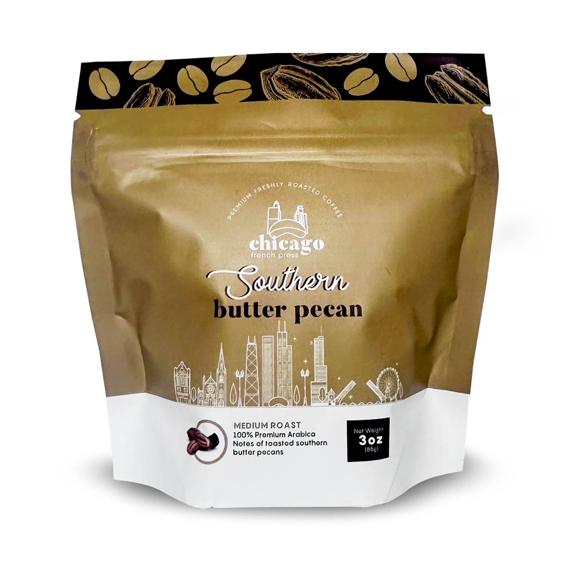 Southern Butter Pecan Coffee Chicago French Press