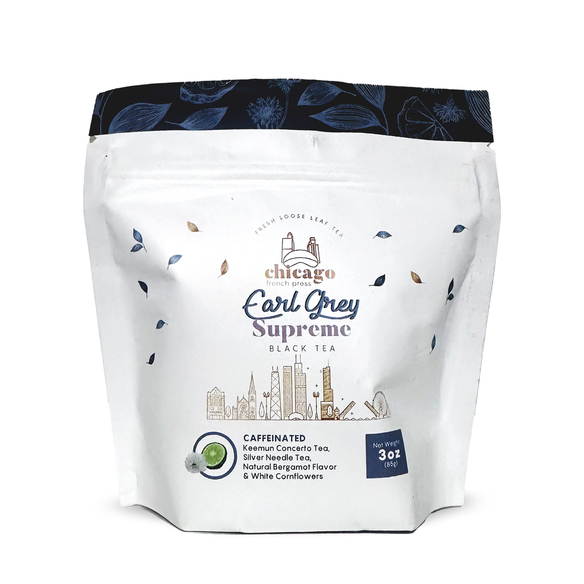 Earl Grey Supreme Loose Leaf Tea Chicago French Press