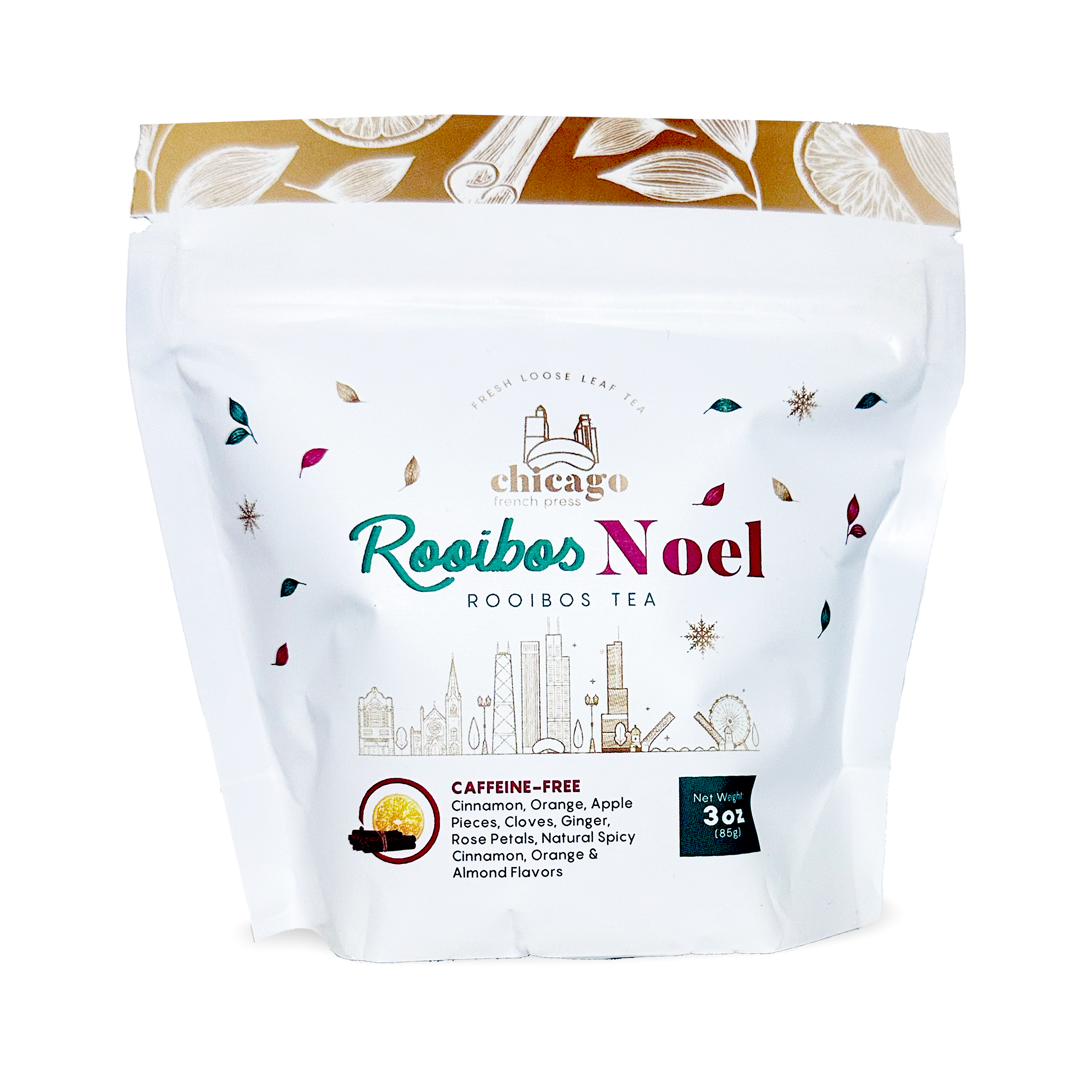 Noel Rooibos Loose Leaf Tea – Chicago French Press