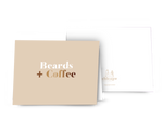 Beards & Coffee Greeting Card