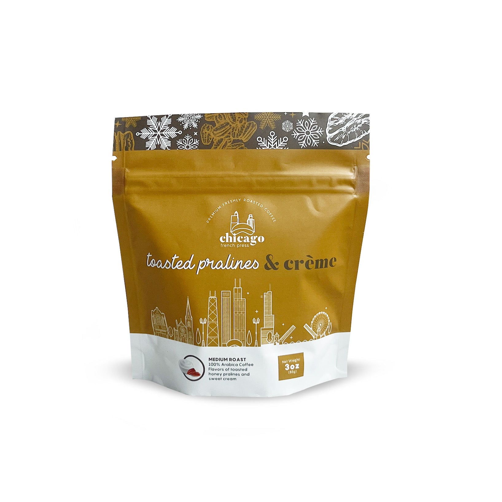 Toasted Pralines & Creme - 3 oz bag